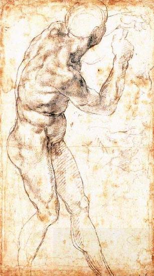 Michelangelo Buonarroti Male Nude China oil painting art